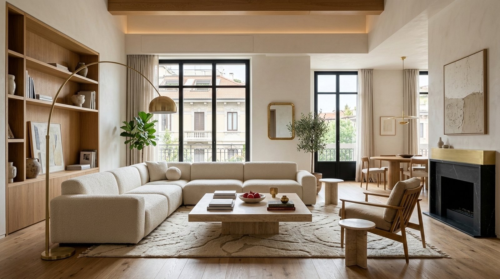 Intérieur conçu par un architecte d'intérieur