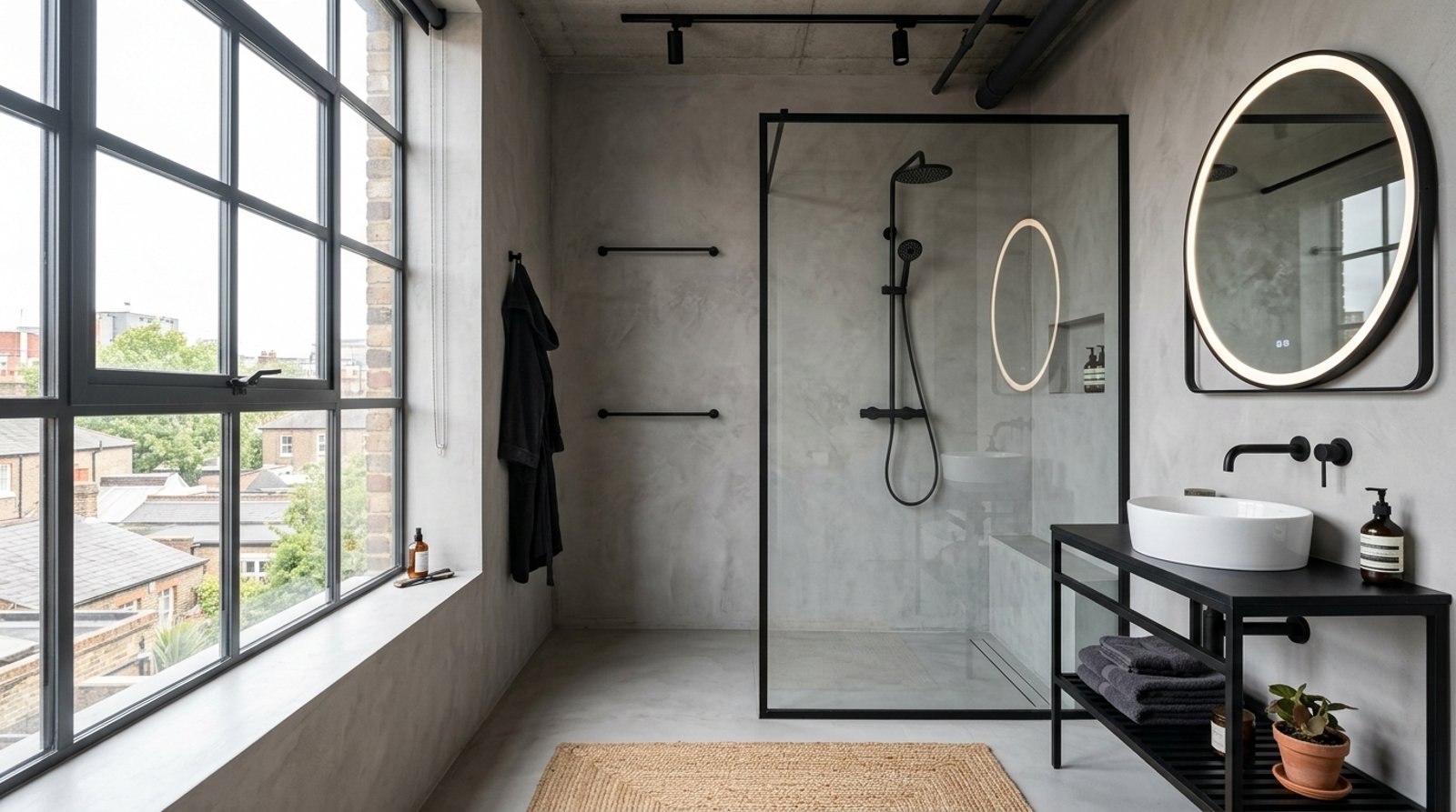 Salle d'eau graphique