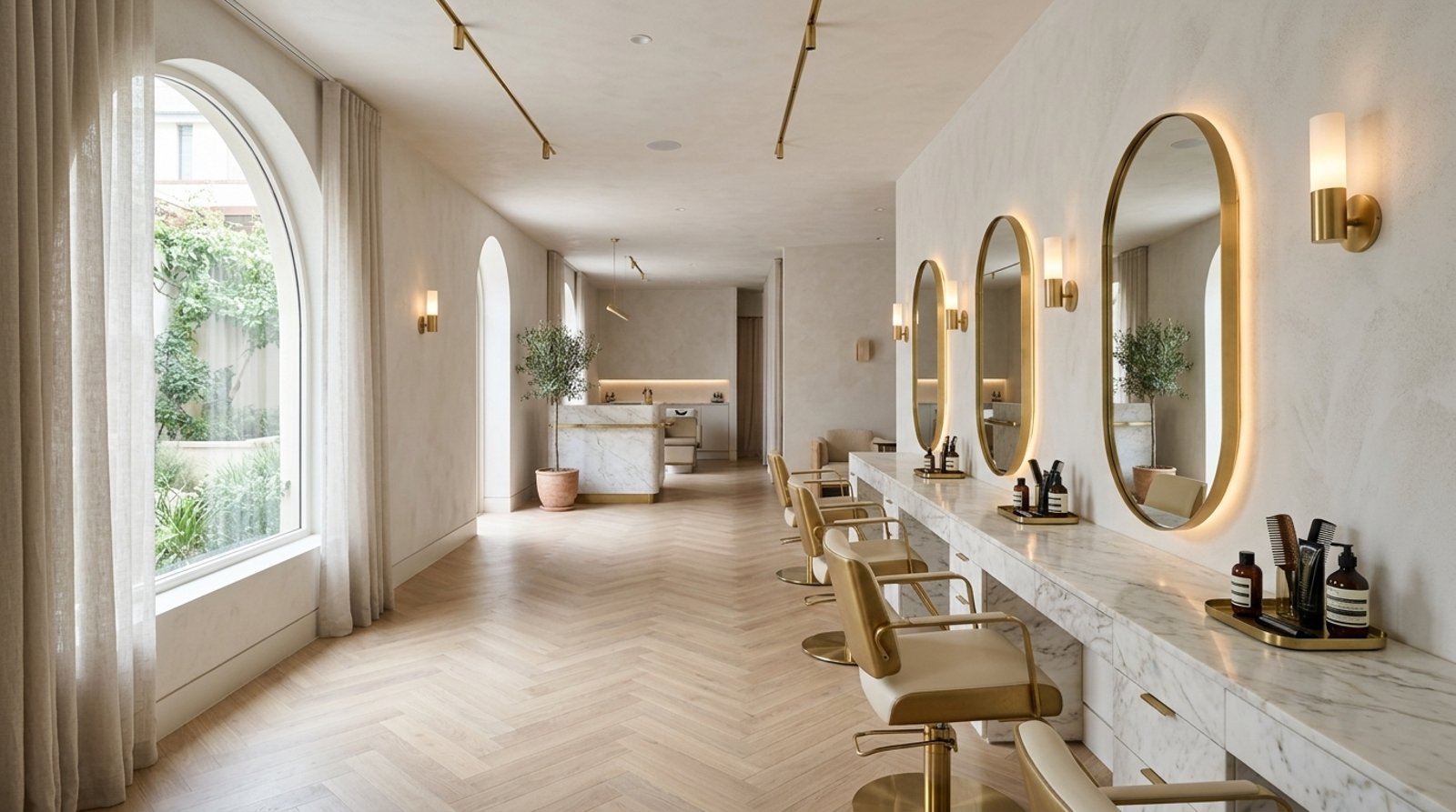 Institut de beauté — agencement sur mesure